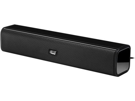 Adesso Xtream S5 2.0 Portable Sound Bar Speaker - Black For Sale