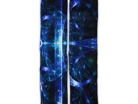 Futuristic Nebula Glass Universal Socks For Cheap