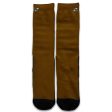 Solid Brown Universal Socks Online Sale