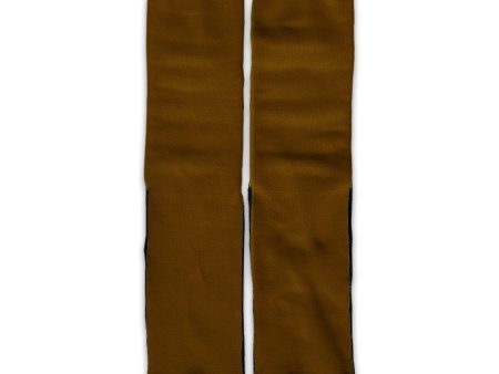 Solid Brown Universal Socks Online Sale