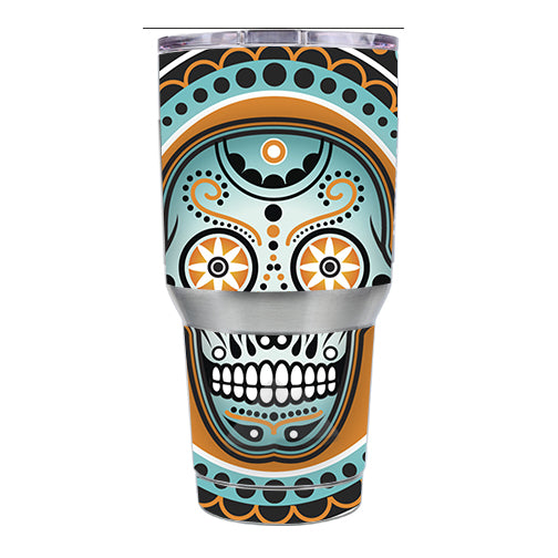 Sugar Skull, Day Of The Dead Ozark Trail 30oz Tumbler Skin Supply