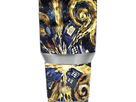 Tardis, Van Gough Ozark Trail 30oz Tumbler Skin For Cheap