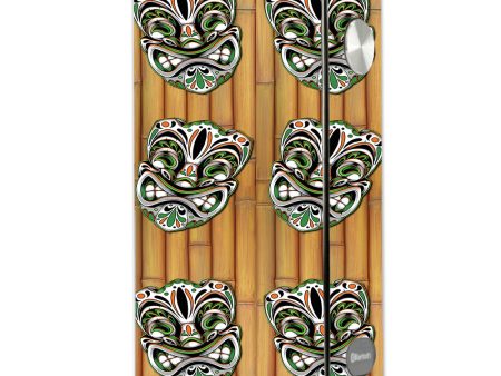 Tiki Faces On Bamboo Laisimo L3 Touch Screen Skin Fashion