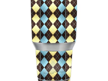 Argyle Pattern Ozark Trail 30oz Tumbler Skin Fashion