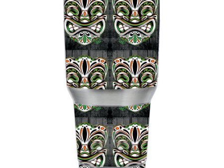 Tiki Faces Ozark Trail 30oz Tumbler Skin Hot on Sale