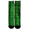 Matrix Code Universal Socks For Sale