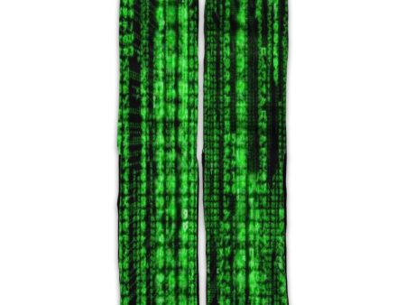 Matrix Code Universal Socks For Sale