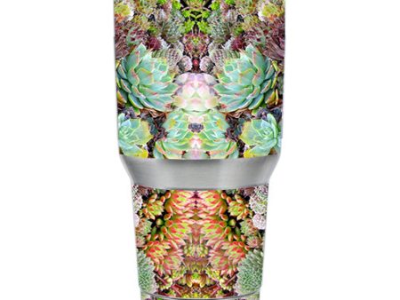 Succulents Floral Ozark Trail 30oz Tumbler Skin on Sale