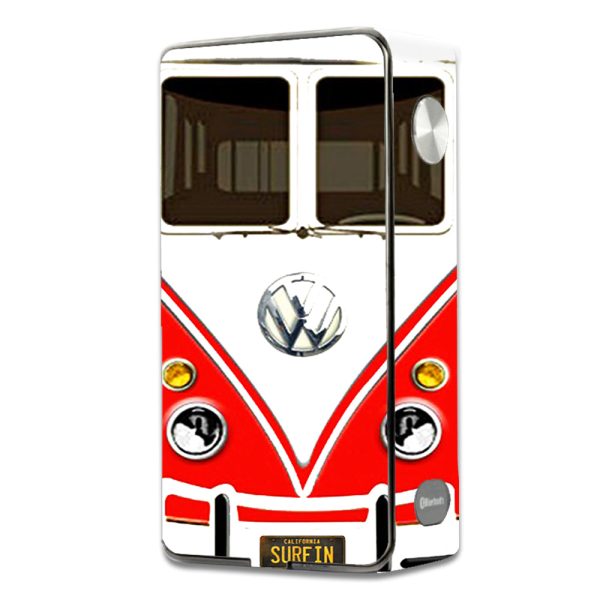 Vw Bus Red, Split Surfer Laisimo L3 Touch Screen Skin For Cheap