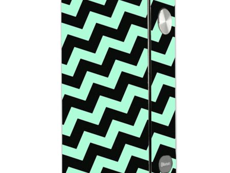 Teal And Black Chevron Laisimo L3 Touch Screen Skin Hot on Sale