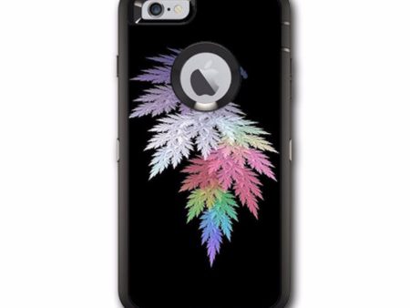 Leaves In Muted Color Otterbox Defender iPhone 6 PLUS Skin For Sale