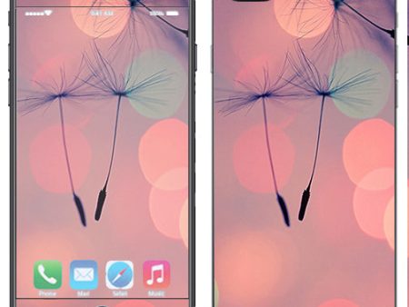 Dandilions Blowing Wind Apple  iPhone 7+ Plus   iPhone 8+ Plus Skin For Sale