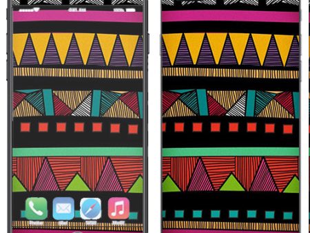 Aztec Chevron Apple  iPhone 7+ Plus   iPhone 8+ Plus Skin Hot on Sale