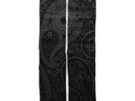 Paisley Black Universal Socks Online