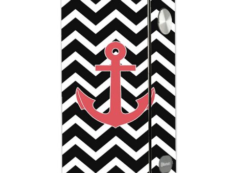 Black Chevron With Rose Anchor Laisimo L3 Touch Screen Skin For Sale