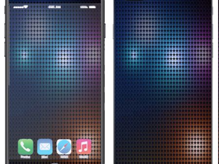 Disco Halftone Apple  iPhone 7+ Plus   iPhone 8+ Plus Skin Supply