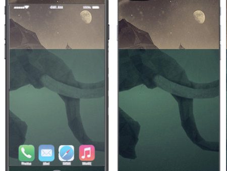 Elephant Trunk  Water Moon Apple  iPhone 7+ Plus   iPhone 8+ Plus Skin on Sale