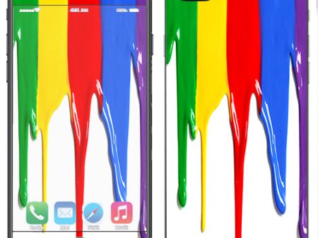 Dripping Paint Apple  iPhone 7+ Plus   iPhone 8+ Plus Skin Online