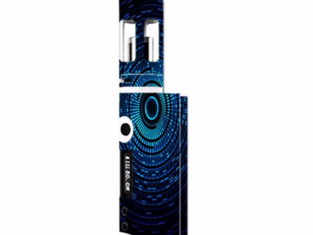 Abstract Blue Vortex Kangertech Subox mini Skin Sale