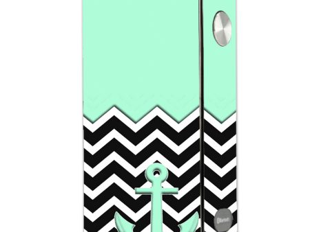 Teal  Black Chevron  Anchor Laisimo L3 Touch Screen Skin Online