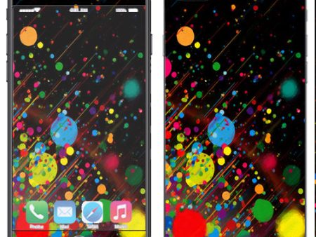 Colorful Paint Splatter Apple  iPhone 7+ Plus   iPhone 8+ Plus Skin For Sale