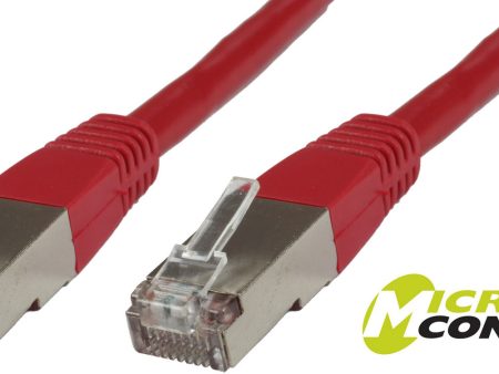 F UTP CAT5e 2m Red PVCMicroConnect Discount