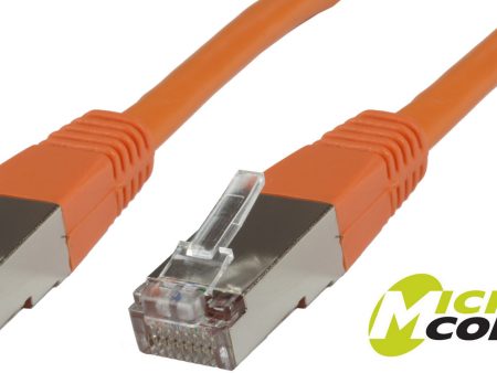 F UTP CAT5e 1m Orange PVCMicroConnect Sale