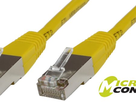 F UTP CAT5e 15m Yellow PVCMicroConnect Hot on Sale