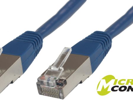 F UTP CAT5e 0.25m Blue PVCMicroConnect Online now