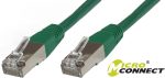 F UTP CAT5e 0.25m Green PVCMicroConnect Sale