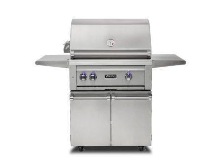 30 W. Freestanding Grill with ProSear Burner and Rotisserie - VQGFS5301 Discount